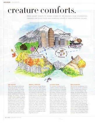 Luxe Magazine Denver en route